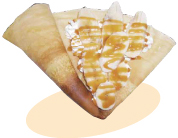 キャラメルバナナ生クリーム