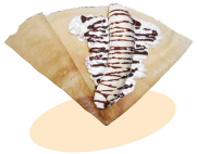 バナナボートチョコ生クリーム